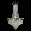 Small elegant chrome antique crystal led chandelier pendant light